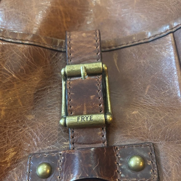 Frye Rich Tan Leather Tote Bag - Picture 4 of 7